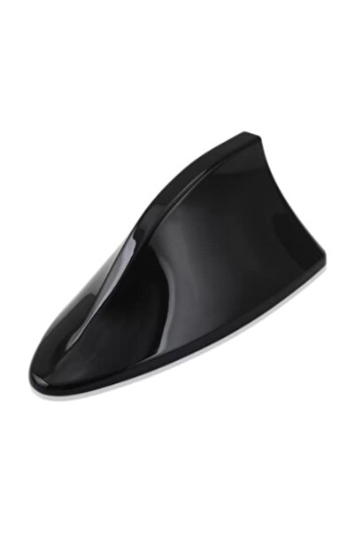 CAR Antenă decorativă tip aripă de rechin cu funcție radio FM-AM, 171x75x60 mm, universală, neagră