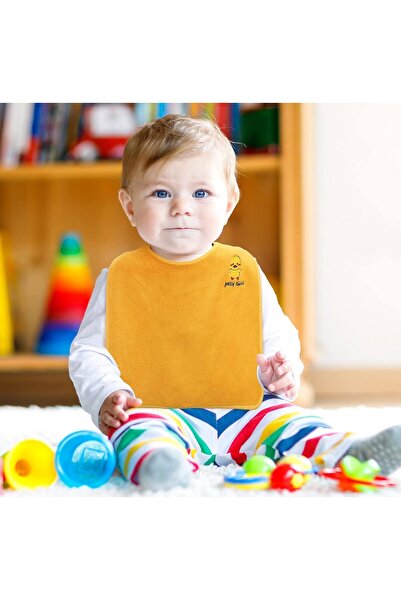 NALACAL 5-Pack Unisex Baby Feeding Bibs — Soft Adjustable Coral Fleece, Absorbent Waterproof with Snap