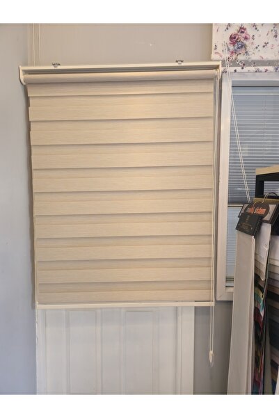 Çizgi Perde PREMIUM KUMAŞ BAMBU ZEBRA