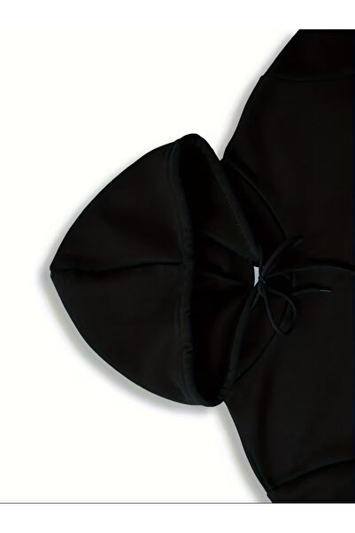 Marco Fresco Unisex 3 Thread New York B Printed O Oversized K Hooded Tracksuit Set