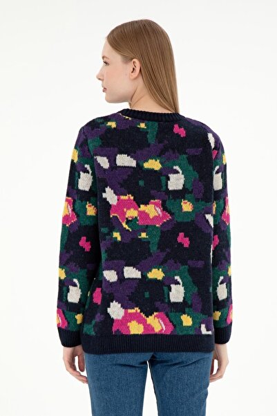 U.S. Polo Assn. Women's Navy Blue Sweater