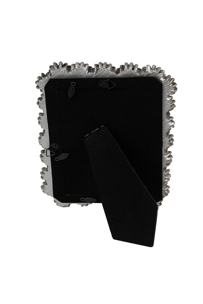 Clayre & Eef Silver polyresin photo frame 17x2x21 cm for 10x15 cm photo