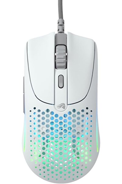 Glorious Model O2 RGB Wired Lightweight Gaming Mouse - White