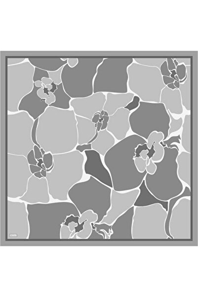 Belli Twill Svila šal - 4041-09 siva