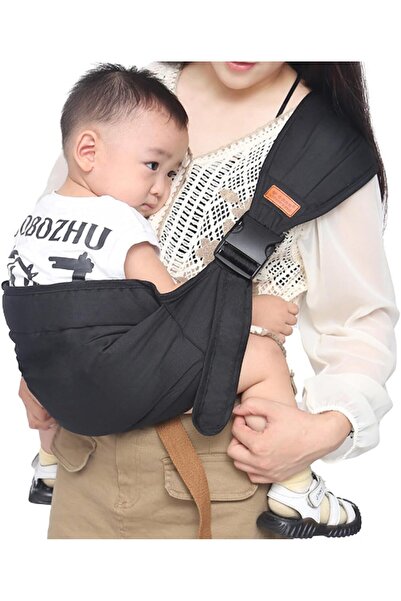 PYEBE حاملة أطفال محمولة قابلة للتعديل بكتف واحد، مصنوعة من البوليستر، مضادة ...