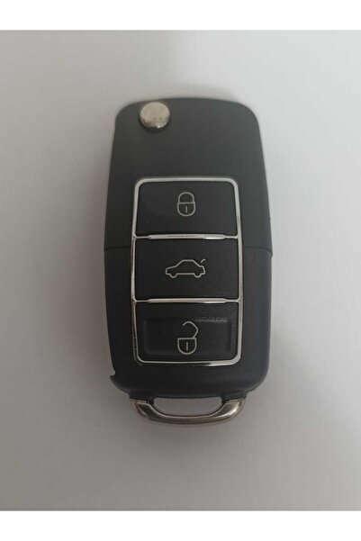GMA KEYS Volkswagen Tipi Akıllı Kumanda Kabı Pil Yataksız NİKELAJLI TİP