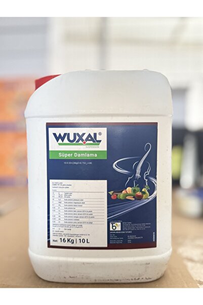 wuxal Süper Damlama 10-0-20 + ME | Damlama Sistemlerine Uygun Jel NPK Gübresi...