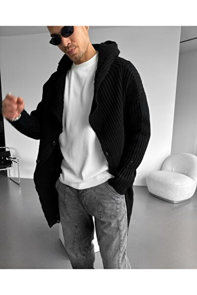 ExxStyle Uzun Örme Hırka