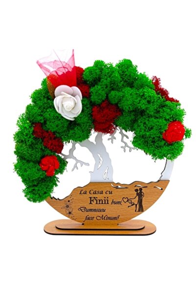 OEM Artă de artă Copacul Vieții cu licheni stabilizați, personalizată pentru ...