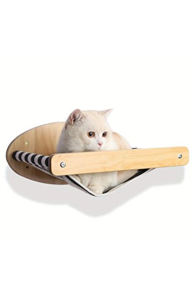 Hasyılmaz Cw372-003 Wall Mounted Fabric Cat Hammock 39X30X19Cm (1 Piece)