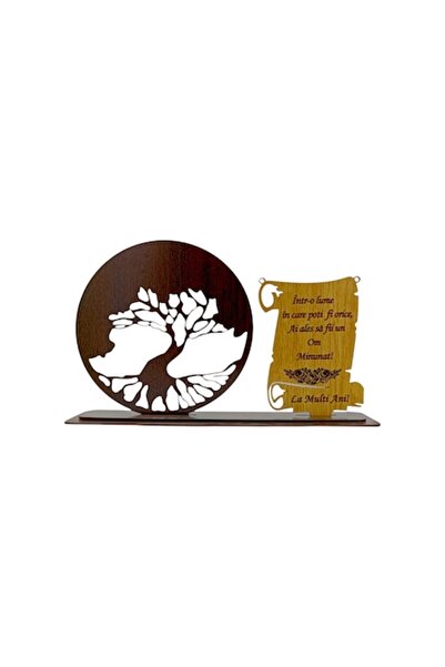 OEM Placă cu imagine Copacul Vieții, cadou personalizat „Persoană minunată”, ...