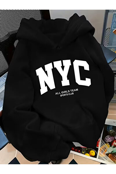 Marco Fresco Unisex Printed Hooded Cotton Sweatshirt Hoodie