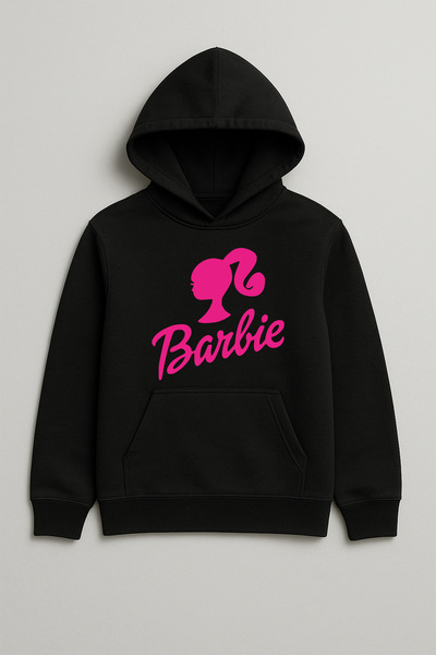 SVART WEAR Hanorac pentru copii unisex Barbie cu imprimeu Swea tricou