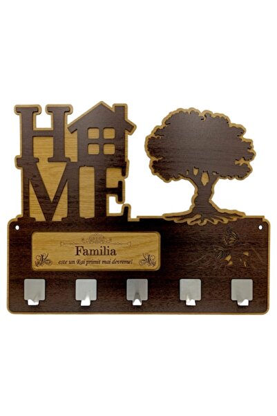 OEM Suport de perete cadou personalizat cu mesajul „Familia e un paradis prim...