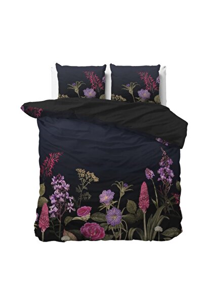 Sleeptime 3-piece Bedding Set, Duvet Cover 200x220 cm, 2 Pillowcases 60x70 cm, Microfiber, Black