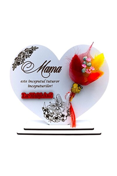 OEM Decorațiune inimă, cadou personalizat cu mesaj standard pentru mama, mode...