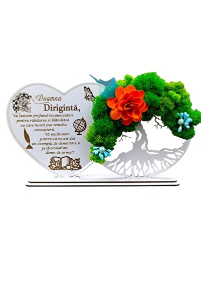 OEM Decorațiune Copacul Vieții cu Inimă, Cadou Personalizat pentru „Profesor”...