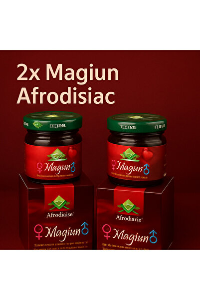 magiun Pachet Premium 2x Afrodisiac – Energie, Aromă și Putere