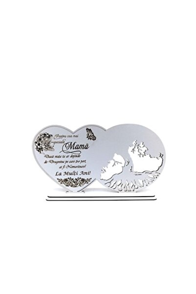 OEM Decorațiune inimă „Copacul Vieții”, personalizată pentru mama, bază din l...