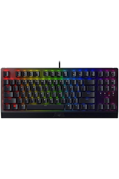RAZER BlackWidow V3 TKL Tenkeyless Mechanical Gaming Keyboard — Green Switches, Chroma RGB
