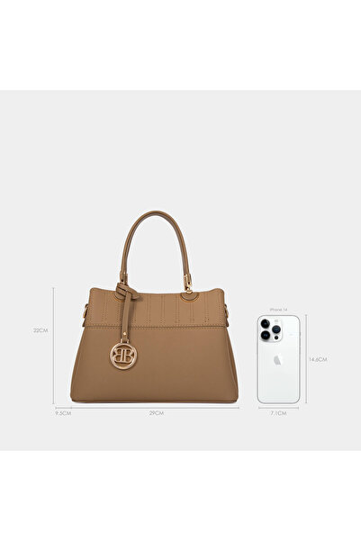 BAGCO bag with a stylish, modern, classic design and a shoulder strap for crossbody