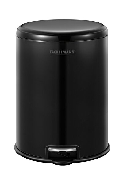 FACKELMANN MILANO 3L waste bin with pedal and internal bucket, for bathroom or small spaces