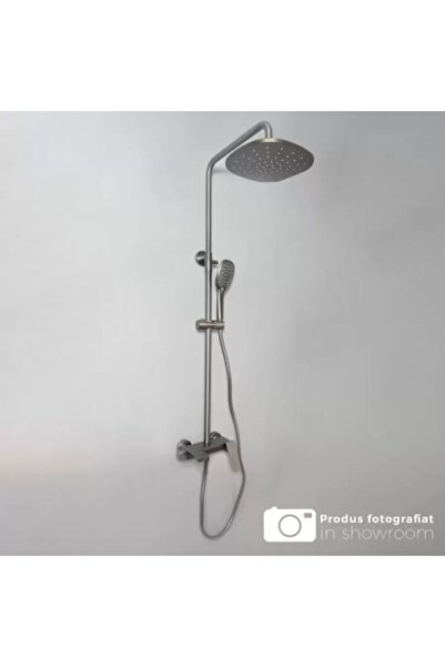 OEM Shower column, sanitary brass, satin finish, 9960N