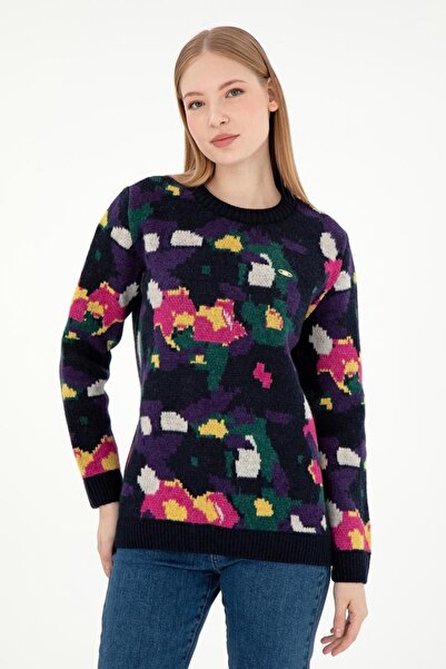 U.S. Polo Assn. Women's Navy Blue Sweater