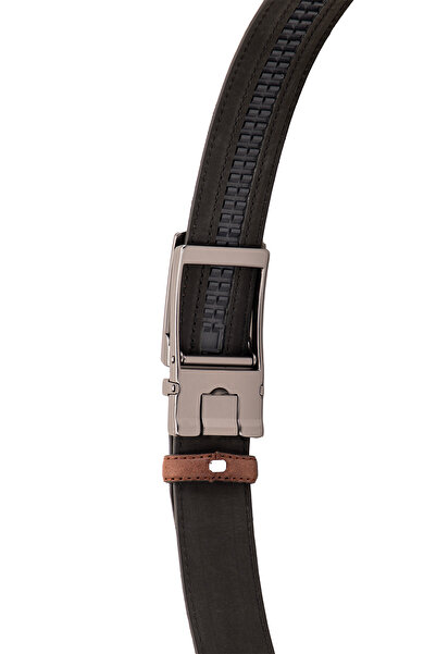 Niki Leather Premium Automatic Stitched Genuine Leather Belt 3.5 cm