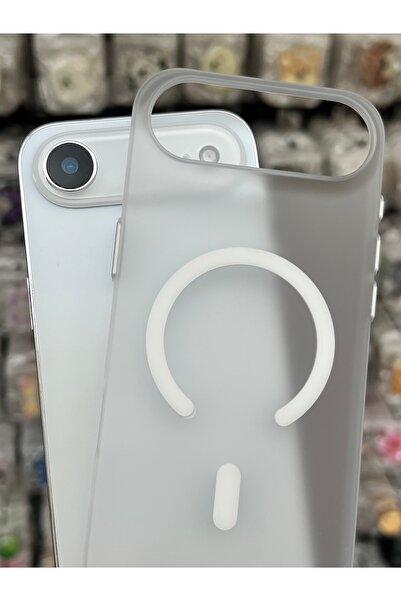 EDELFU Premium iPhone 17 AİR - Buzlu Leke Tutmaz Mat Magsafe Kapak İnce ve Ha...