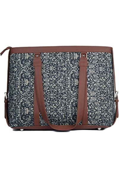 genernic Zouk Women's Synthetic Leather Office Laptop Bag 15.6-inch