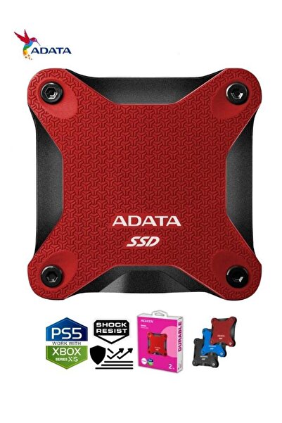 Adata SD620 2TB External Solid State Drive (Red)