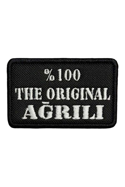 Ex Patch The Original Hataylı Yazılı Nakış Patch Peç - 8x5 cm
