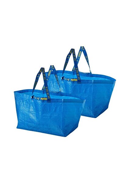 IKEA FRAKTA Large Blue Carrier Bag Set