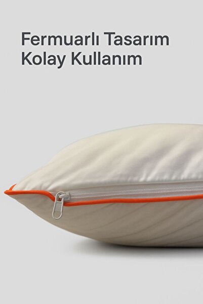 Mions Nefelya Premium No Mite Anti Antialerjik Yastık Koruyucu Alez (2'li) (50 X 70)