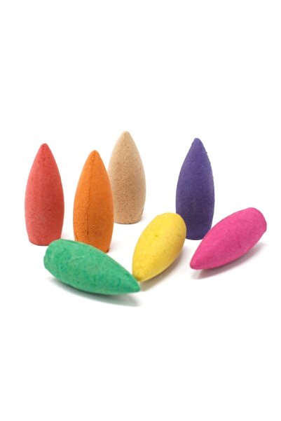 OLEUM PHARMABIO Backflow Incense Cones, Assorted Scents, 160g (approx. 70 pcs) -