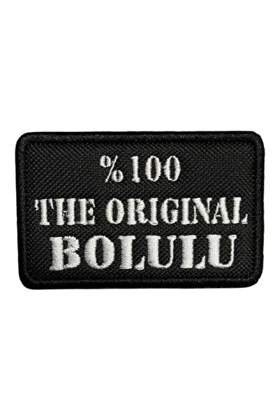 Ex Patch The Original Bolulu Written Embroidery Patch Peç - 8X5 cm