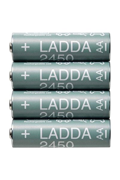 LADDA بطاريات قابلة لإعادة الشحن - AA 1.2 فولت | HR06 - 2450 مللي أمبير/ساعة
