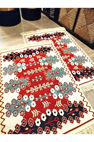 OEM 1+1 Traditional rugs, double-sided, size 60 x 90 cm COTTON03A