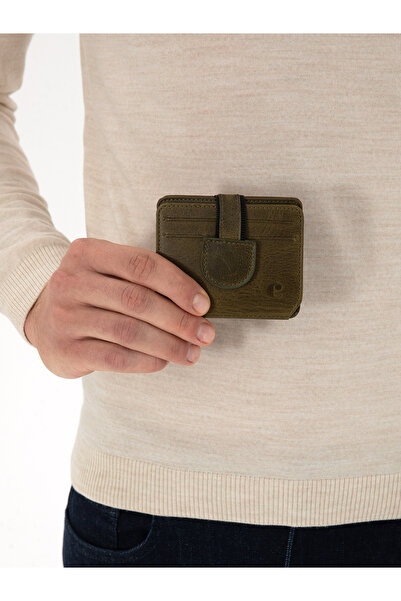 Cacharel Haki %100 Deri Cüzdan 50316876-VR027