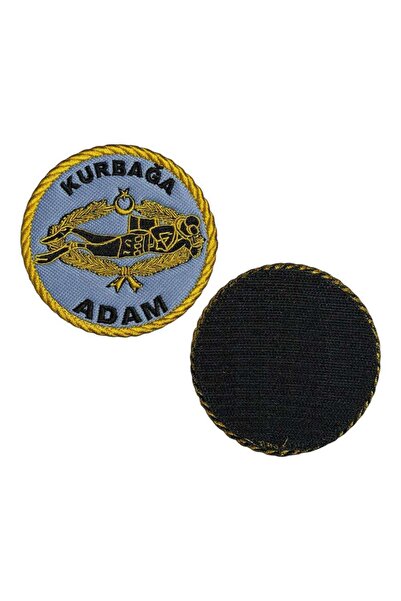 Ex Patch Frogman Embroidery Peç Patch - 9 cm