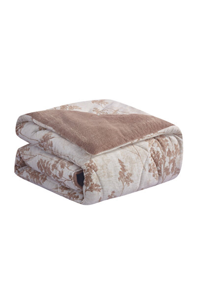 HOURS Horse double-sided fur and velvet winter bedspread suitable for a 200x200cm double bed, 8-piece set (Casey-09)