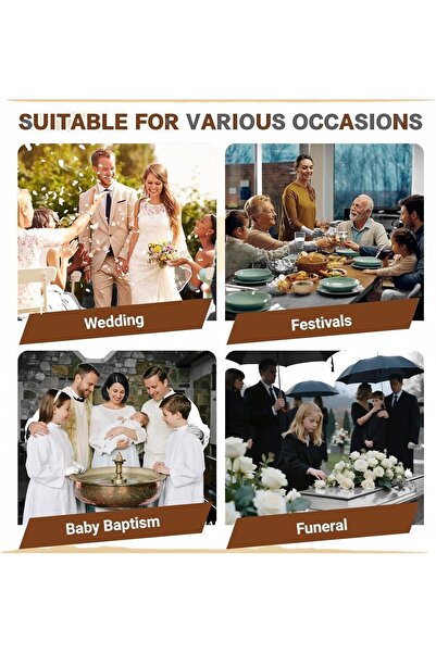 KASTWAVE 20 Pcs Taper Candle Holder Grips - Non-Slip Light Beige Rubber Candle Base Inserts