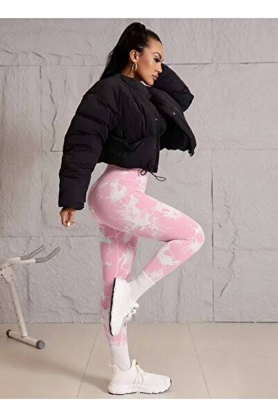 CEDAN Ευέλικτο, μοτίβο μπατίκ, παντελόνι προπόνησης για ανύψωση γλουτών, πλένεται στο πλυντήριο, αθλητικό στυλ