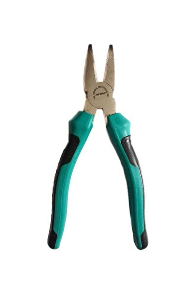 Generic Combination Pliers Green/Black/Silver 8 inch