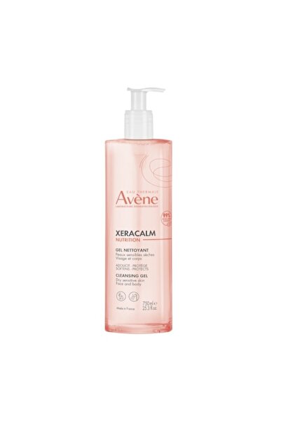 Avene Gentle Cleansing Gel for Sensitive Skin Xeracalm Nutrition, 750 ml