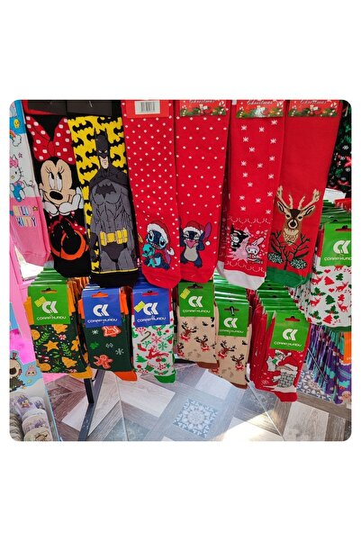 senacacollection Long Socks Christmas Socks 1 Piece