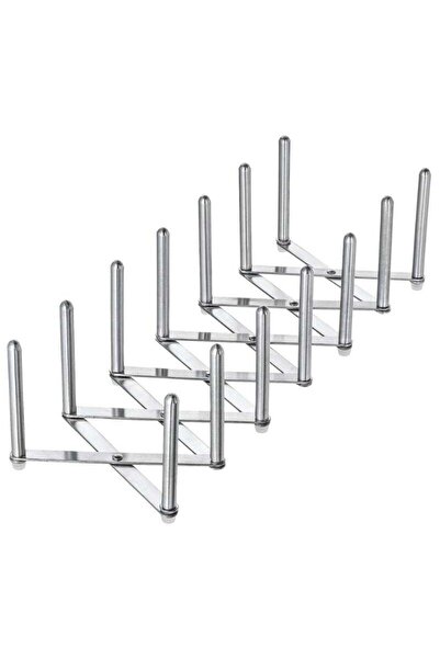 Variera Pot Lid Organiser, Stainless Steel, Adjustable Length