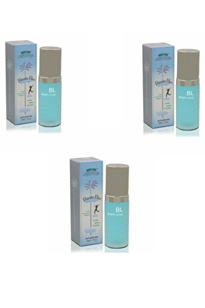 Baby love Children's Perfume Powder 50ml, 3 pieces