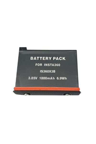 XTW Baterie reîncărcabilă compatibilă cu Insta360 One X3, 1800 mAh, 3,85 V, 6,9 Wh